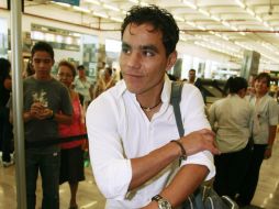 El delantero visitó recientemente Guadalajara y a su antiguo plantel en Verde Valle. ARCHIVO  /