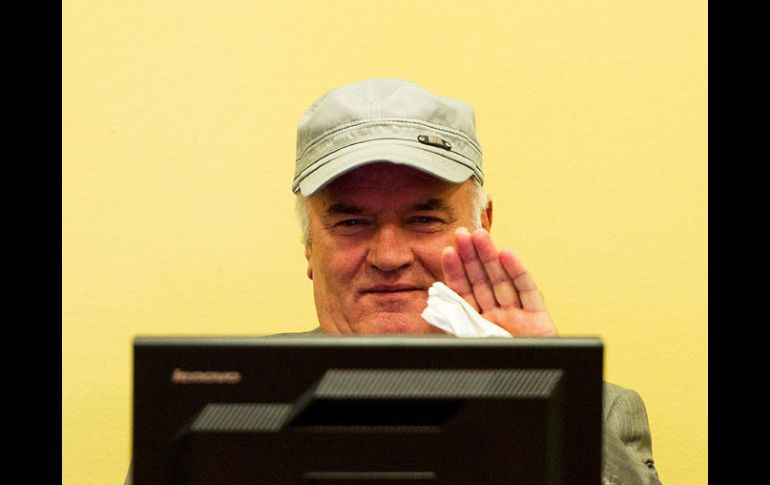 Ratko Mladic es juzgado por genocidio y crímenes contra la humanidad. ARCHIVO  /