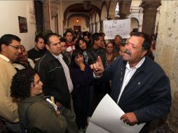 El Congreso de Jalisco vive una tensa jornada por el paro de labores por parte de trabajadores sindicalizados.  /
