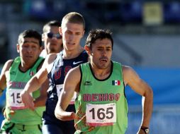 Santillán registró 4.11.07 minutos en la competencia. MEXSPORT  /