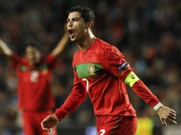 Cristiano Ronaldo también dice vivir excelente momento con su selección portuguesa. AFP  /