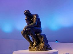 En el año 1917 muere el escultor francés Auguste Rodin. En la foto: su escultura El Pensador. AP  /