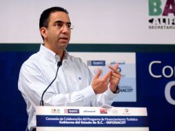 Javier Lozano, el titular de la STyPS, dijo que en el transcurso del día se hará la notificación oficial de la transferencia de fondos.  /