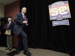 Jim Crane, nuevo dueño de los Astros de Houston antes de hacer el anuncio oficial. AP  /
