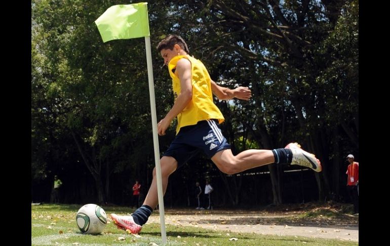 El jugador, al tirar dos 'córners', atentará contra el idioma español. ARCHIVO  /