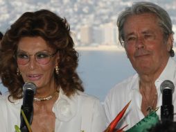 La reconocida actriz Sofía Loren reconocer que es la primera vez que se encuentra en el puerto de Acapulco. EL UNIVERSAL  /