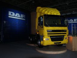 DAF, una de las nuevas líneas de vehículos que se presentaron en Expo Transporte.  /