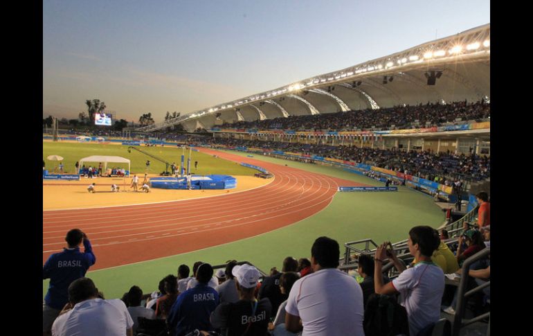 El estadio de atletismo Telmex será la sede del evento de clausura de los Parapanamericanos 2011.  /