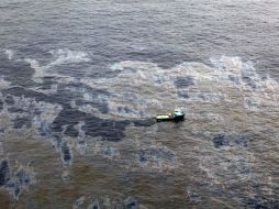 La ANP calculó que se vertieron al mar entre 200 y 330 barriles diarios entre el 8 y el 15 de noviembre. REUTERS  /