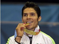 El mexicano Eduardo Ávila se colgó el oro en judo en la categoría de menos de 73 kilogramos. MEXSPORT  /