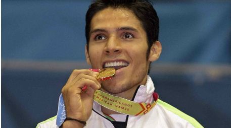 El mexicano Eduardo Ávila se colgó el oro en judo en la categoría de menos de 73 kilogramos. MEXSPORT  /