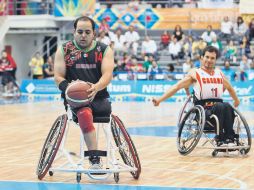 El basquetbol en silla de ruedas fue de las disciplinas que mejor respuesta tuvo de parte del público.  /