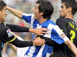 El Espanyol fue superior al Real Sociedad desde el principio del partido. EFE  /