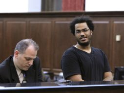 José Pimentel se encuentra junto a su abogado José Zablocki en la Corte Criminal en Nueva York. REUTERS  /