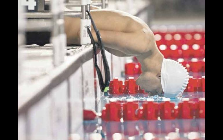 El brasileño Daniel Días subió al podio en cada una de las ocasiones en las que saltó a la alberca. MEXSPORT  /