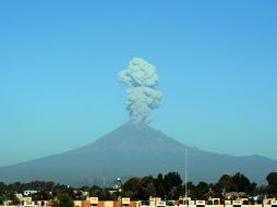 El volcán Popocatépetl se mantiene en calma y el semáforo de alerta permanece en Amarillo Fase 2. ARCHIVO  /