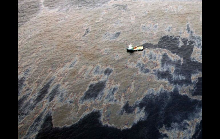 La fuga fue declarada el 9 de noviembre, a 370  km al noreste de la costa de Rio de Janeiro. REUTERS  /