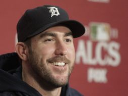 Verlander admitió que está vez había sentido nervios y el temor que no iba a recibir el premio. AP  /