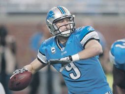 Es la tercera ocasión en la temporada en la que Matthew Stafford comanda un regreso de por lo menos 17 puntos de desventaja. AP  /