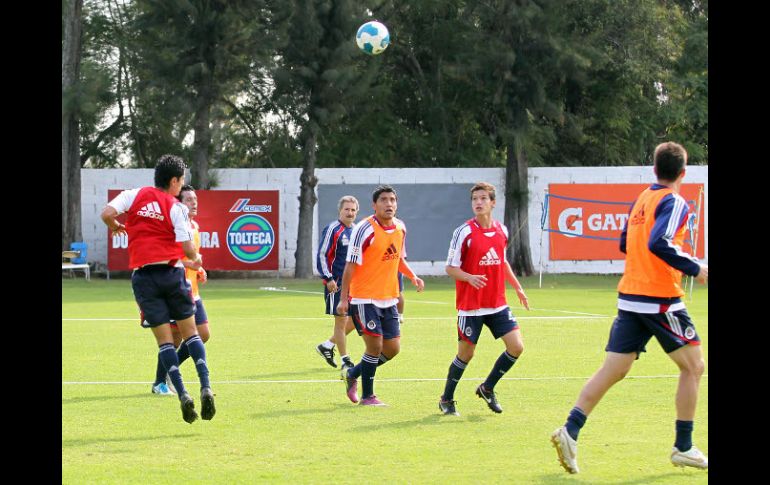 Las Chivas se preparan para su partido contra el Querétaro el próximo sábado a las 19:00 horas.  /