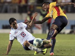 Fausto Pinto fue suspendido dos encuentros. EFE  /