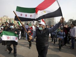 Las personas murieron hoy por la represión de las fuerzas del régimen de Bachar al Asad en las provincias de Homs y de Hama. EFE  /