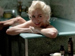 Williams se llena de glamour para interpretar a la mítica estrella de Hollywood. EFE  /