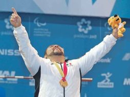 El tapatío Jesús Castillo ganó una presea dorada, además de romper un récord continental.  /