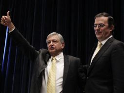 El recorrido de AMLO por la ciudad también se da una vez que el jefe de gobierno, Marcelo Ebrard, declinó a sus aspiraciones. ARCHIVO  /