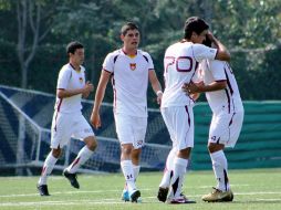 Los jugadores de Estudiantes Sub-17 eliminaron a los favoritos de la categoría. MEXSPORT  /