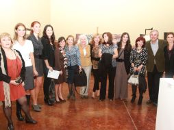 Los expositores.  /