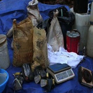 Soldados desmantelan un narcolaboratorio en Zapopan