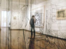 La exposición Linie, Line, Linea abre al público en general a partir de mañana.  /