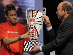 El delantero del Santos marcó seis goles en la Copa Libertadores. AP  /
