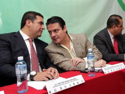 El presidente municipal de Zapopan, Héctor Vielma, anunció que comenzará en breve con la infraestructura del tranvía.  /