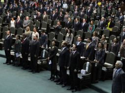 Con 335 votos a favor los legisladores avalaron el dictamen presentado por las comisiones unidad de Justicia y de la Función Pública.  /