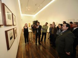 La exposición es un ejemplo de las posibilidades creativas de la línea.  /