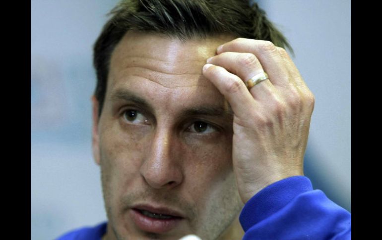 'Hoy estamos a un día del partido y pienso en positivo, obviamente que esto es futbol y puede pasar cualquier cosa', declaró. MEXSPORT  /