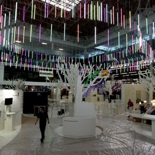 Está listo el stand de Alemania en la FIL