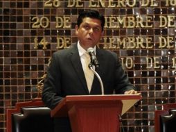 El coordinador de los diputados del PAN, Gustavo Macías Zambrano. ARCHIVO  /