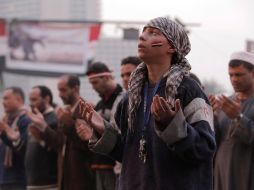El encuentro se da tras una semana de masivas protestas en la Plaza Tahrir. EFE  /