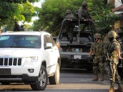 Los elementos de la Sedena recibieron una denuncia anónima que alertaba sobre varias fogatas. ARCHIVO  /