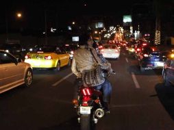 El embotellamiento sobre Avenida Patria se extendió durante tres horas.  /