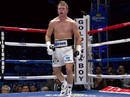 Saúl Álvarez quiere enfrentar a los grandes del boxeo en el 2012. MEXSPORT  /