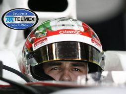 El piloto Sergio Pérez durante prueba en el circuito de Interlagos, donde se celebró el GP Brasil. EFE  /