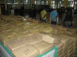 La droga decomisada estaba lista y empaquetada para ser distribuida.  /