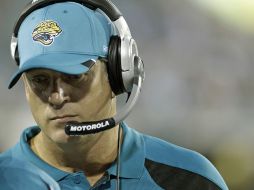 Jack del Rio se va con marca perdedora del equipo de Jacksonville. AP  /