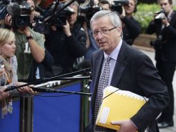 Jean-Claude Juncker dijo que el fondo actuará como asegurador, que arrancará en diciembre, y otro de co-inversión a partir de enero.  /