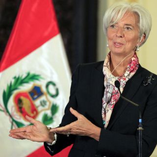 Llega al país directora del Fondo Monetario Internacional