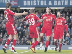Se repite la historia de hace 10 días, cuando el Liverpool le ganó aChelsea 2-1 en Stamford Bridge en la Liga Premier inglesa. AFP  /